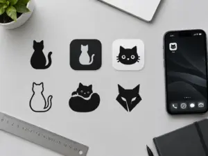 Read more about the article Black Cat Icon Designs For A Bold And Minimalist Profile