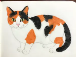Read more about the article Calico Cat Drawing Methods To Perfect Their Unique Patchwork Fur