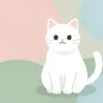 White Cat Wallpaper Styles For A Clean, Elegant Desktop