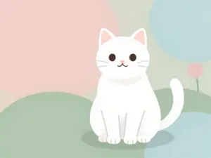 Read more about the article White Cat Wallpaper Styles For A Clean, Elegant Desktop