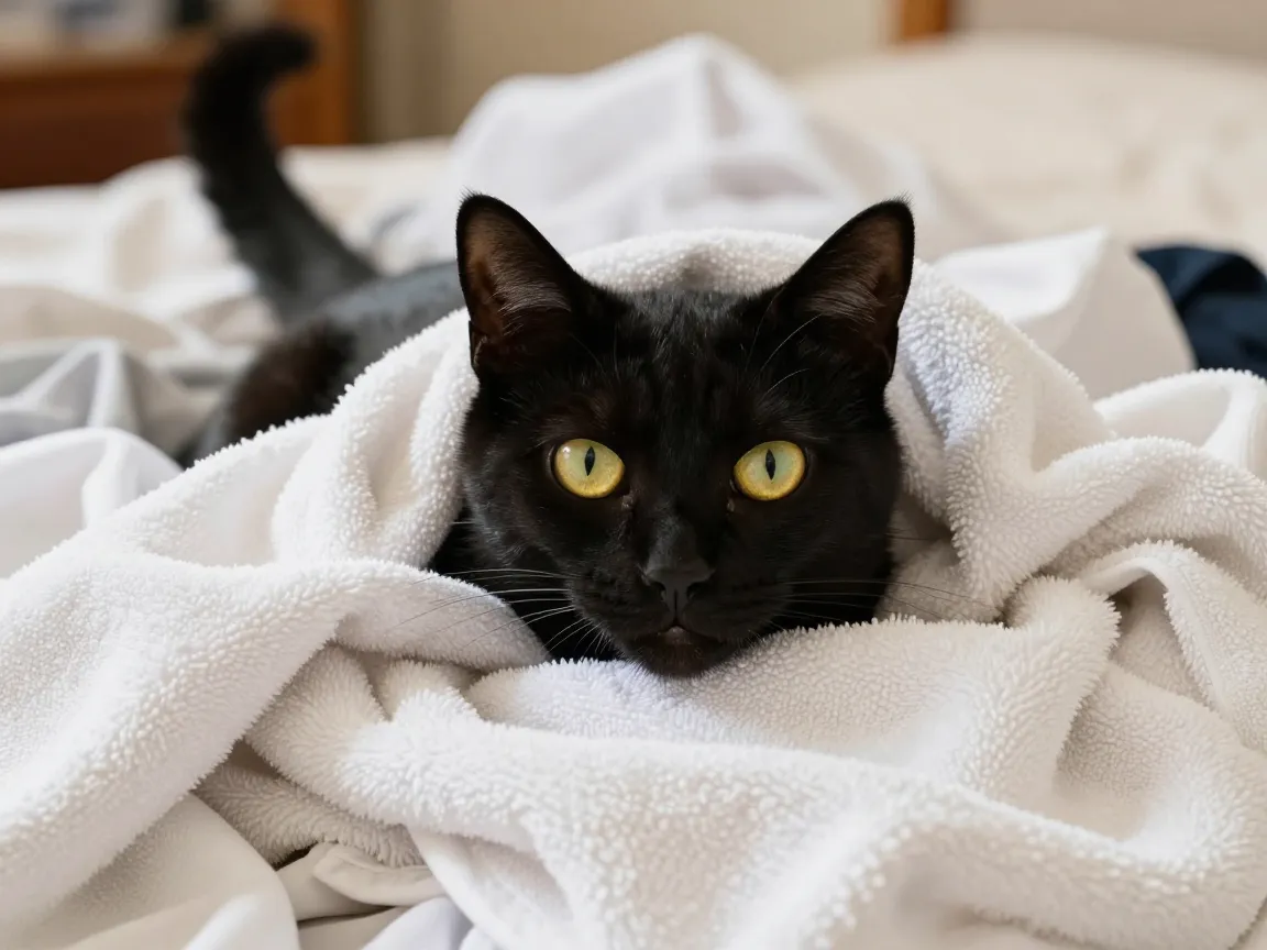 Read more about the article Black Cat Funny Pics That Perfectly Debunk the Superstition