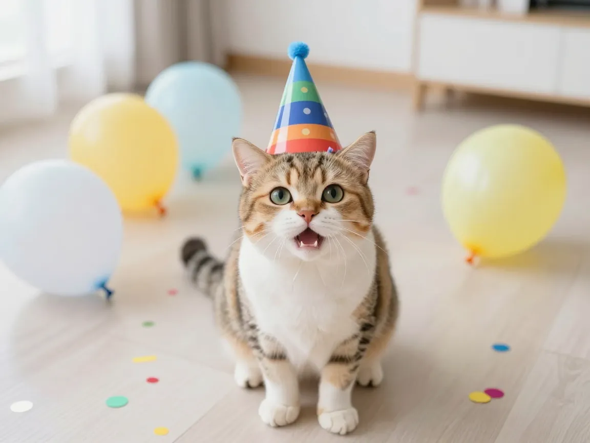 Read more about the article Happy Birthday Cat Memes To Send For A Purr-fect Celebration