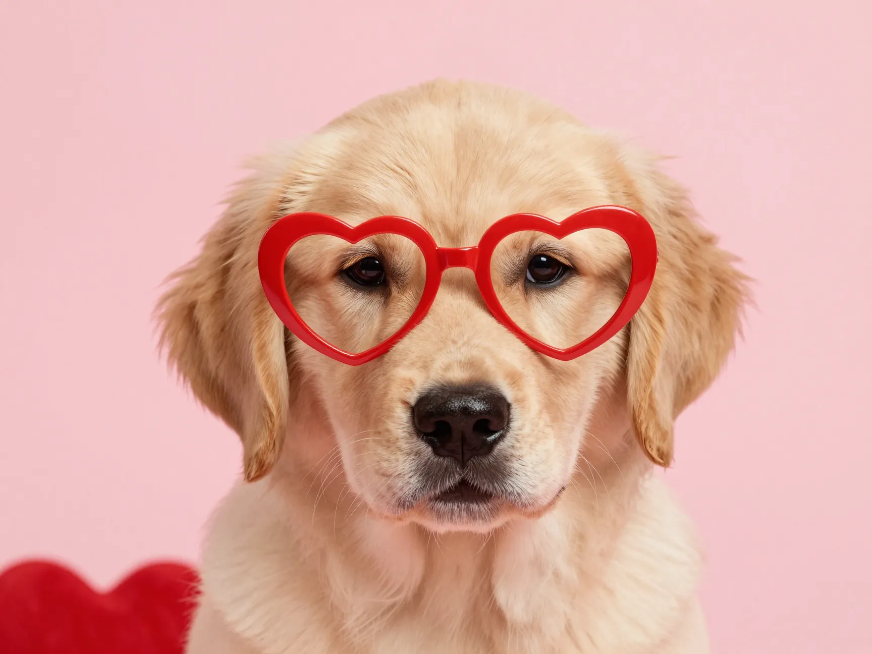 Read more about the article Adorable Photos Of A Golden Retriever Puppy Wearing Glasses