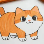 Orange Cat Drawing Projects That Showcase Their Fiery, Friendly Personality