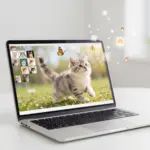 Cute Cat Wallpaper Laptop Finds To Personalize Your Workstation