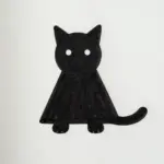 Easy Black Cat Doodle Patterns You Can Draw In Seconds