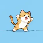 Cute Cat Wallpaper Cartoon Styles for a Playful Digital Vibe