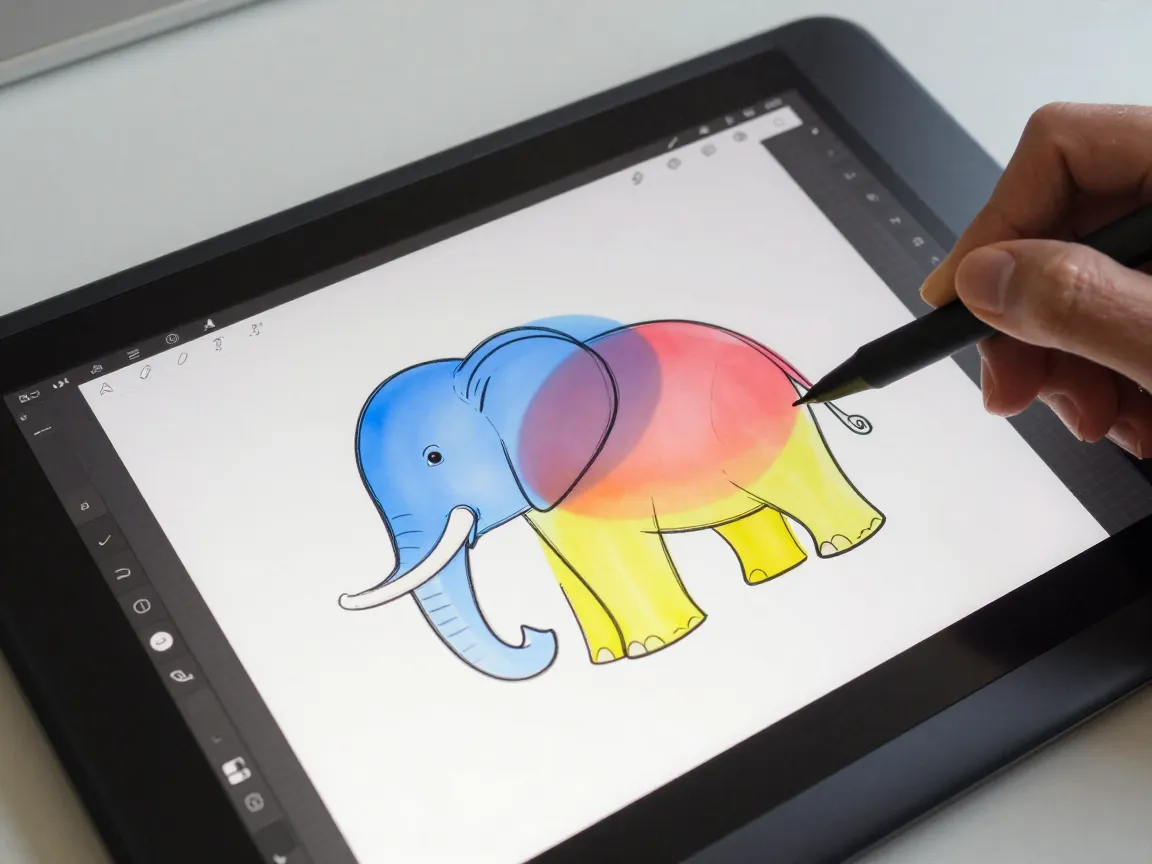 Read more about the article Simple Elephant Drawing Tutorials For Beginners
