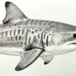 Tips For A Powerful Tiger Shark Drawing With Attitude