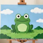Cute Frog Painting Projects For A Serene And Smiley Canvas