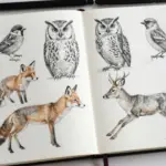 Drawing Ideas To Fill Your Animal Sketches Sketchbook