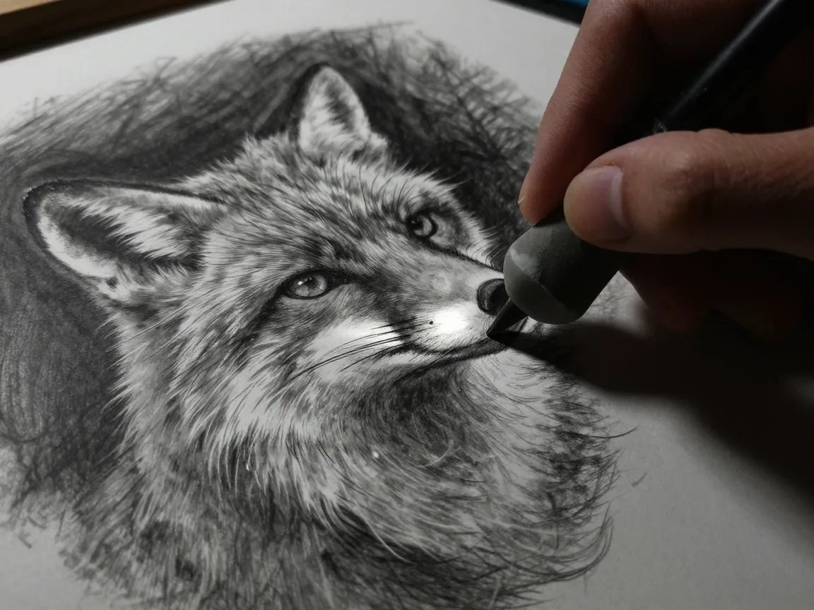 Read more about the article Techniques For Realistic Pencil Drawings Of Animals: A Professional Guide to Lifelike Fur, Form, and Detail
